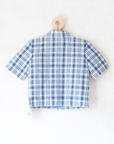 Plaid button-down shirt | Dead stock from Austria | 4-5 years