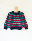 סוודר פסים צבעוניים | 3-4 שנים