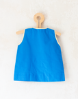 Blue tank top with elephant | French deadstock from the 70s | 9-18 months