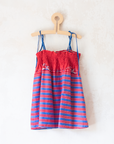 Summer dress with stripes and sailboats | 2-3 years