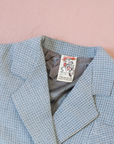 Custom-made plaid jacket | Belgian dead stock from the 70s | 5-6 years