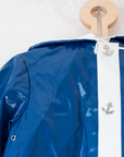 מעיל גשם כחול עם כפתורי עוגנים | 4-5 שנים