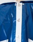 מעיל גשם כחול עם כפתורי עוגנים | 4-5 שנים