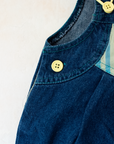 80s Denim Overalls | 6-9 Months