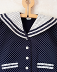 Blue Polka Dot Sailor Set | 3-4 Years