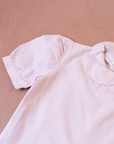 Pastel plaid shirt with petal collar | 6-7 years