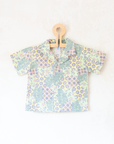 Pastel Button-Down Shirt | French Deadstock from the 80s | 18-24 Months