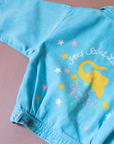 Yves Saint Laurent Circus Print Denim Jacket | 12-18 Months