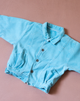 Yves Saint Laurent Circus Print Denim Jacket | 12-18 Months