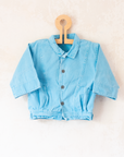 Yves Saint Laurent Circus Print Denim Jacket | 12-18 Months