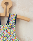 Floral Quilted Overalls | French Dead Stock | 6-9 Months