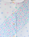 חולצה מכופתרת עם נקודות בצבעי פסטל | 4-5 שנים