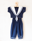 Sailor set in blue and white | 3-4 years
