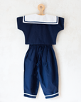 Sailor set in blue and white | 3-4 years