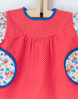 French shirt with flowers and dots from the Sixties | 0-3 months