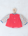 French shirt with flowers and dots from the Sixties | 0-3 months