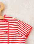 Striped dress with anchor | From the 50s in France | 2-3 years