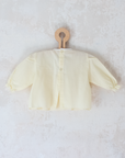 Yellow shirt with embroidered ducks | 3-6 months