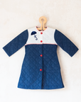 Thin blue jacket from the 70s with umbrella | 18-24 months