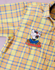 Plaid shirt with Popeye embroidery | 5-6 years