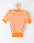 Short orange knit with sailboats | 2-3 years