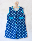 Blue Polka Dot Suit | Deadstock from the Seventies | 7-8 Years