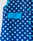 Blue Polka Dot Suit | Deadstock from the Seventies | 7-8 Years