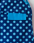 Blue Polka Dot Suit | Deadstock from the Seventies | 7-8 Years