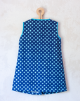 Blue Polka Dot Suit | Deadstock from the Seventies | 7-8 Years