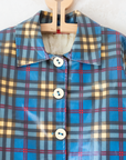 Plaid raincoat from Portugal | 8-9 years