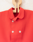 Tailored red shirt from the Sixties | 2-3 years