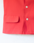 Tailored red shirt from the Sixties | 2-3 years