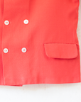 Tailored red shirt from the Sixties | 2-3 years