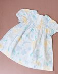 שמלה פרחונית בהירה | 9-12 חודשים