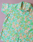 Sixties button-down shirt in pastel colors | 5-6 years