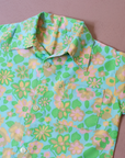 Sixties button-down shirt in pastel colors | 5-6 years