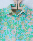 Sixties button-down shirt in pastel colors | 5-6 years