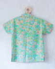 Sixties button-down shirt in pastel colors | 5-6 years