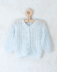 Light blue knitted cardigan | 4-5 years