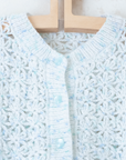 Light blue knitted cardigan | 4-5 years