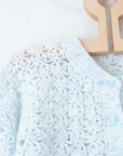 Light blue knitted cardigan | 4-5 years