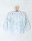 Light blue knitted cardigan | 4-5 years