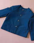 French Tailored Blue Jacket | French Dead Stock | 3-4 Years