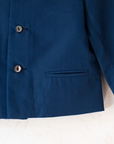 French Tailored Blue Jacket | French Dead Stock | 3-4 Years