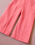 Red and White Striped Overalls | French Deadstock from the Seventies | 9-12 Months