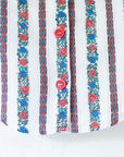 Button-down shirt with roses and stripes | 18-24 months
