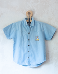 Tintin Button-Down Denim Shirt | 6-7 Years