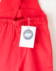Red overalls with a drum | Deadstock from the Sixties | 2-3 years