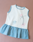 Perfect dress with nostalgic print | 9-12 months