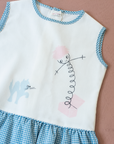 Perfect dress with nostalgic print | 9-12 months